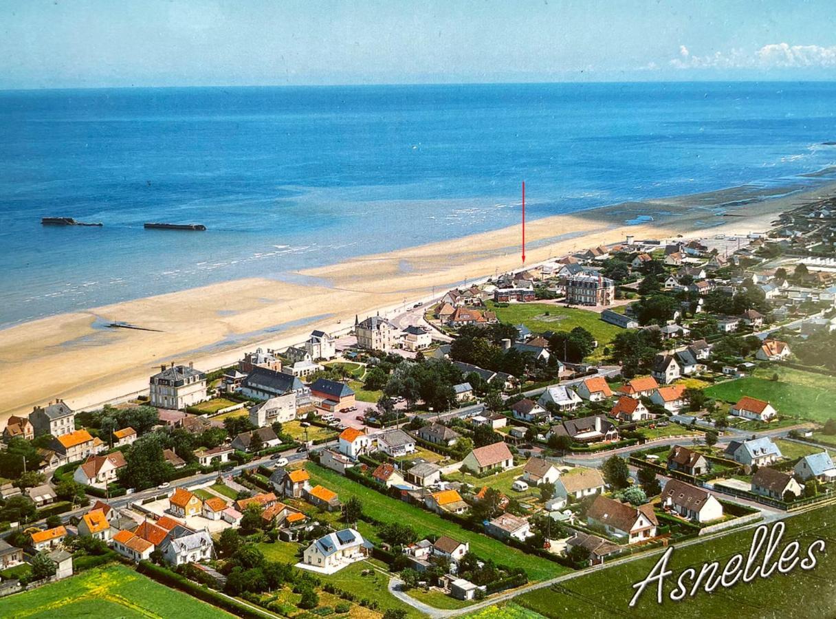 Villa Lumineuse En Front De Mer - Gold Beach Asnelles Buitenkant foto
