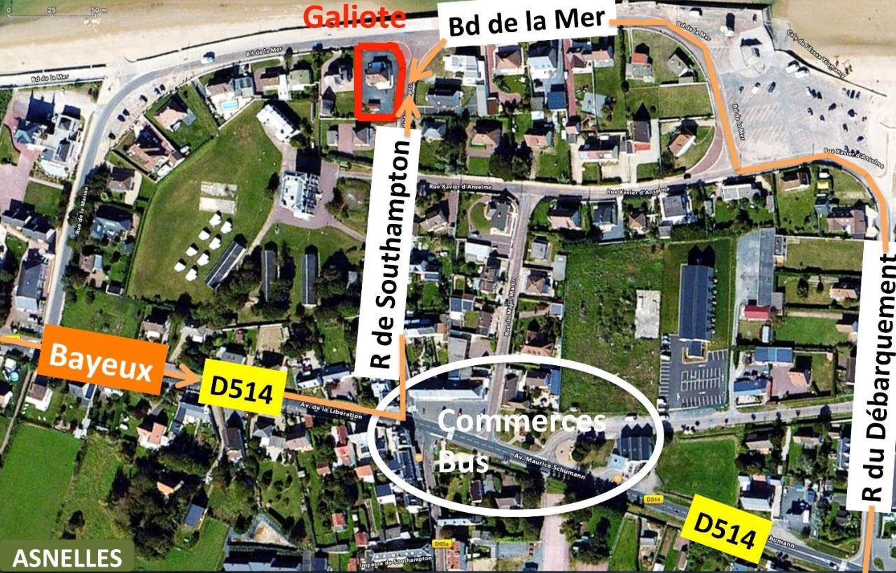 Villa Lumineuse En Front De Mer - Gold Beach Asnelles Buitenkant foto