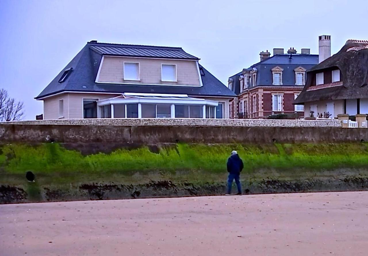 Villa Lumineuse En Front De Mer - Gold Beach Asnelles Buitenkant foto
