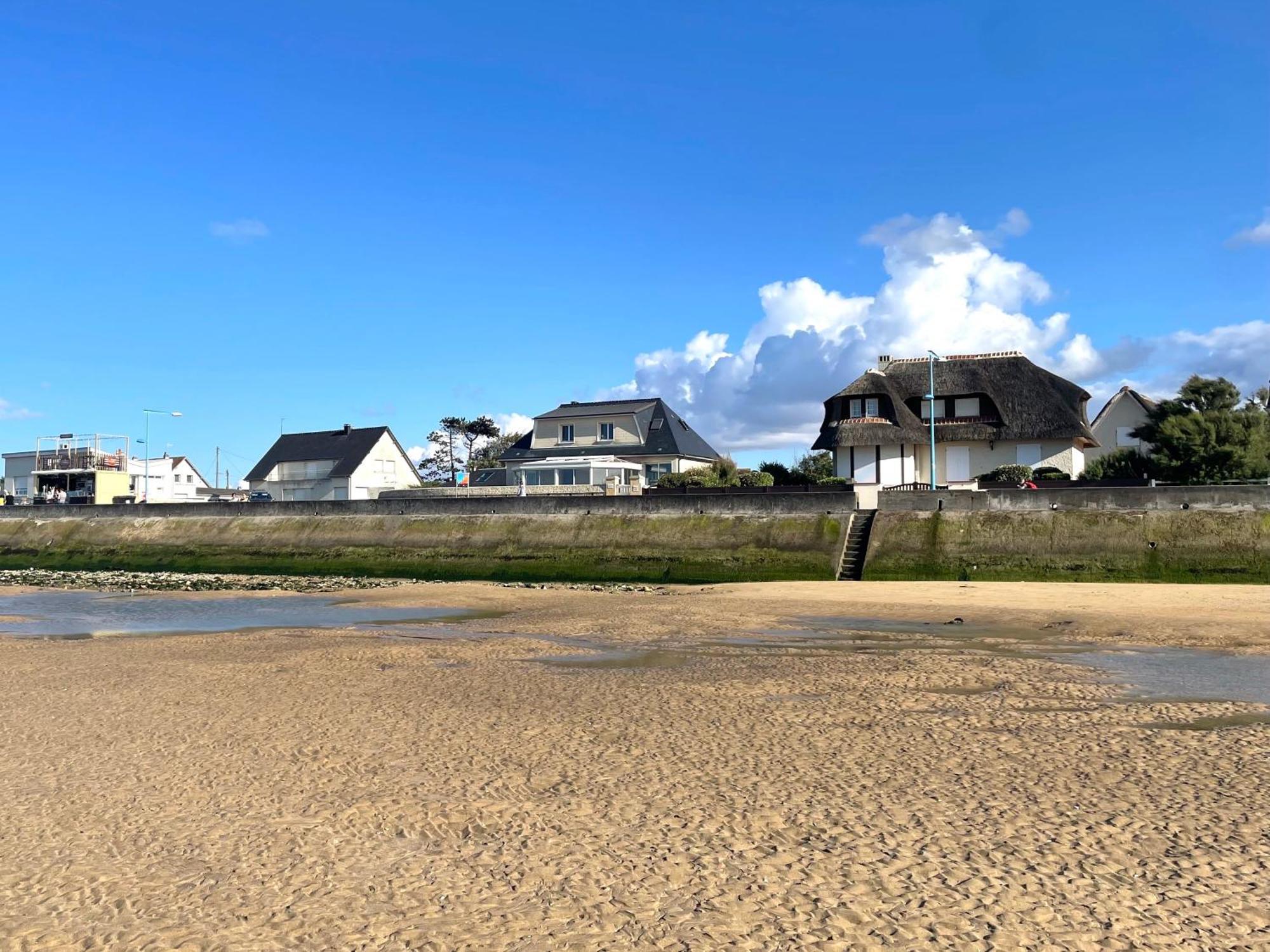 Villa Lumineuse En Front De Mer - Gold Beach Asnelles Buitenkant foto